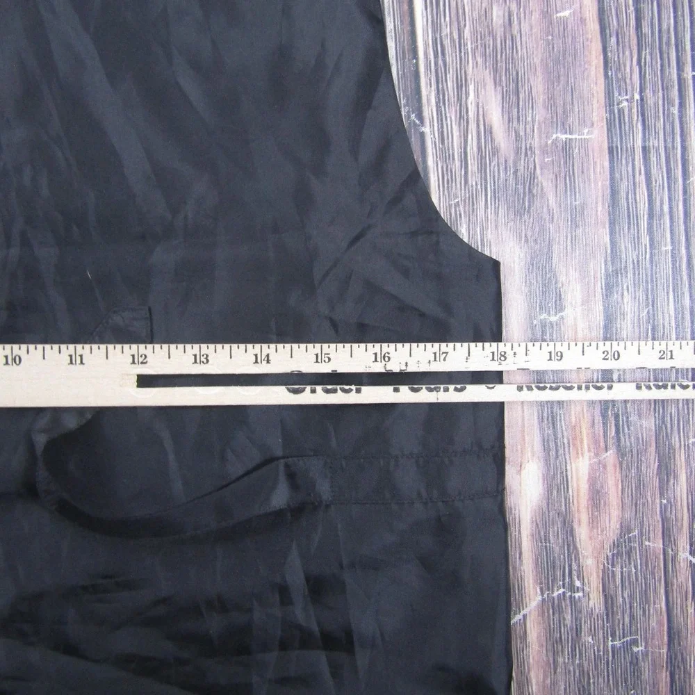 Suit Vest Calvin Klein Teens 38 Black Polyester Spandex 3 Piece Stretch Formal